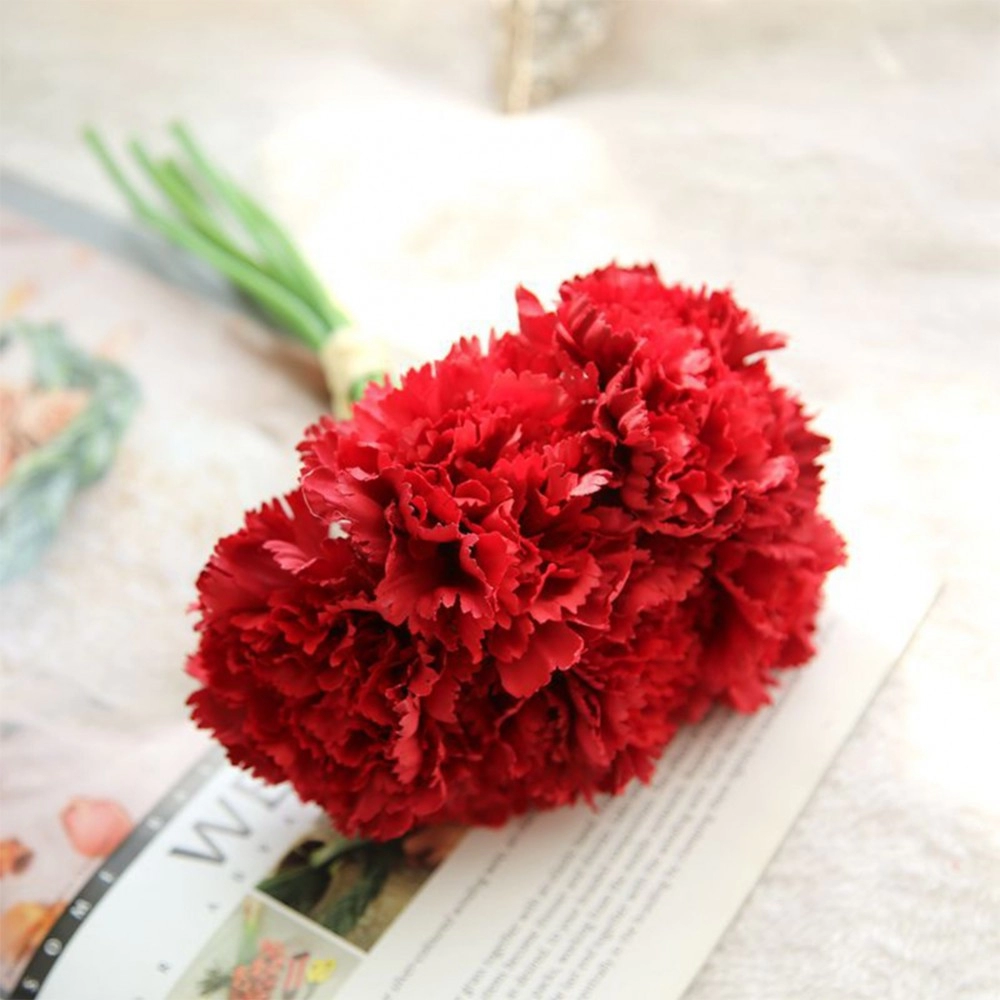 Beautiful Simulate Carnation Bouquet Artificial Flower 