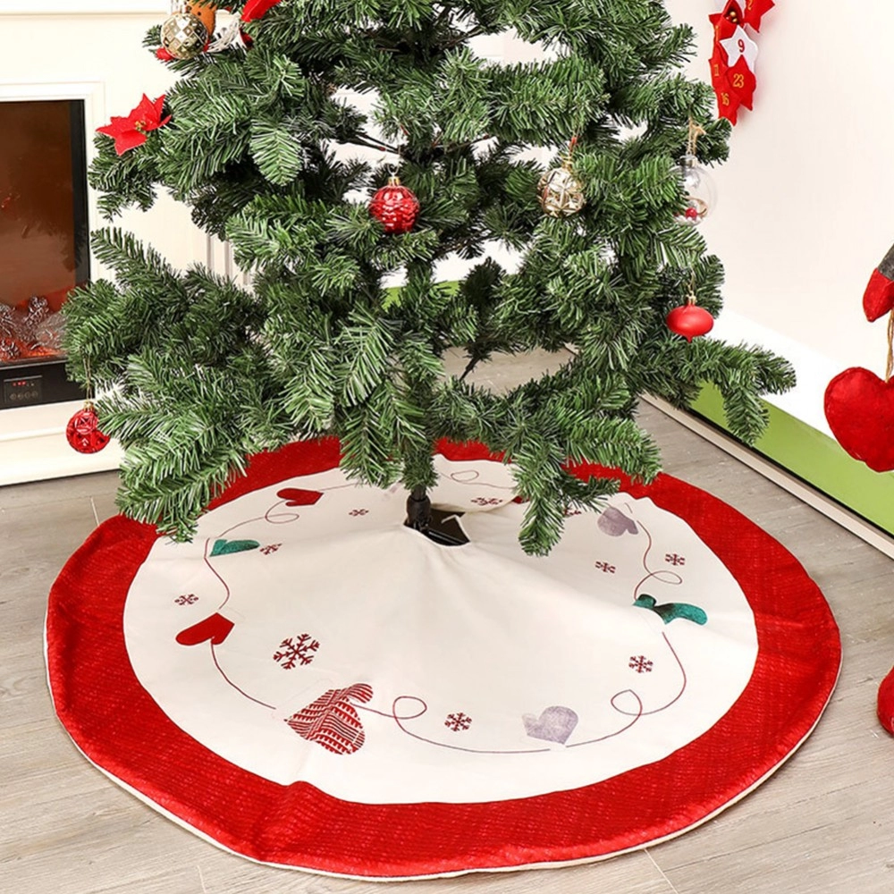 120cm Christmas Series Printing Tree Skirt